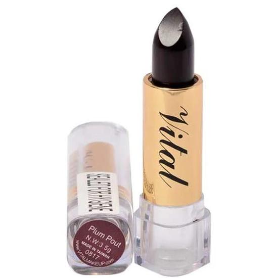 Vital Makeup Moisturising Lipstick Plum Pout 3.5 g