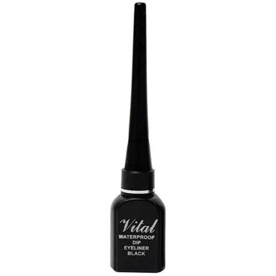 Vital Makeup Waterproof Dip Eyeliner Black 6ml