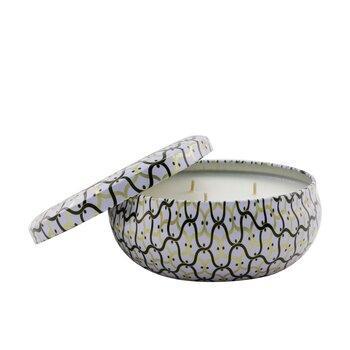 VOLUSPA 3 Wick Decorative Tin Candle Gardenia Colonia 340g