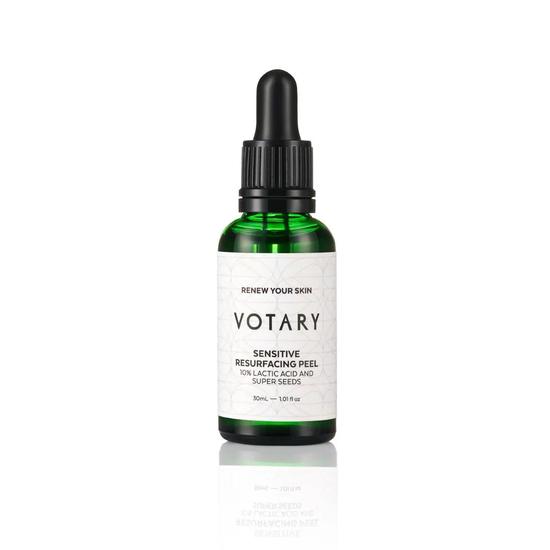 Votary Sensitive Resurfacing Peel, 10% Lactic Acid & Super Seeds 30ml