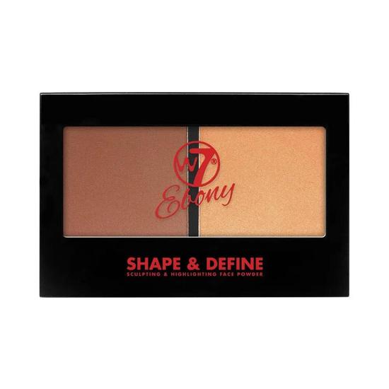 W7 Ebony Shape & Define Face Powder Deep