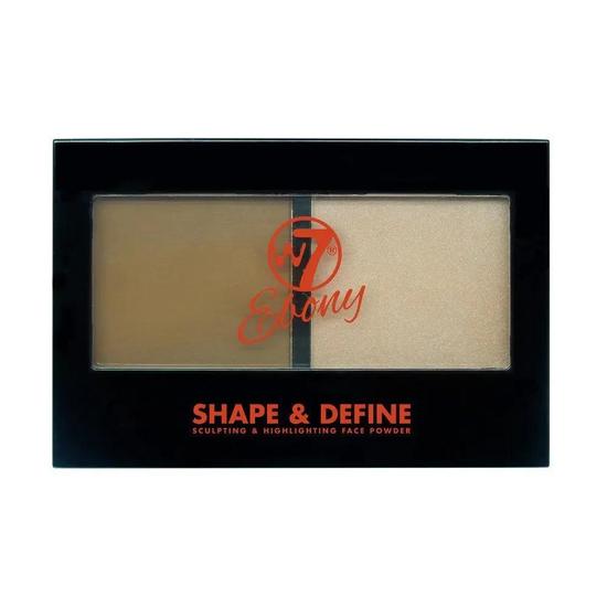 W7 Ebony Shape & Define Face Powder Light