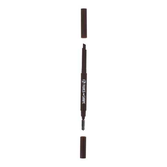 W7 Twist & Shape Eyebrow Pencil Dark Brown 0.25g