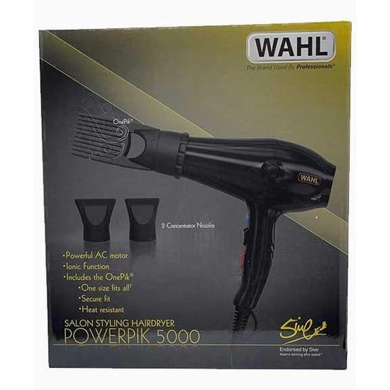 Wahl Powerpik 5000 Salon Styling Hair Dryer Black