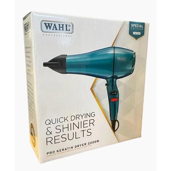 Wahl Professional Quick Drying Shinier Results Pro Keratin Dryer Cool Teal