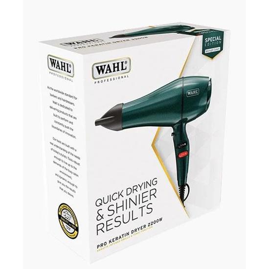 Wahl Professional Quick Drying Shinier Results Pro Keratin Dryer Midnight Green