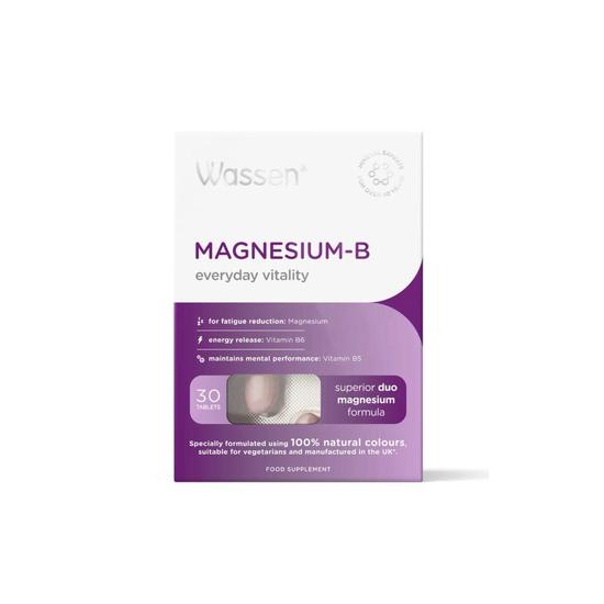 Wassen Magnesium-B Tablets 30 Tablets