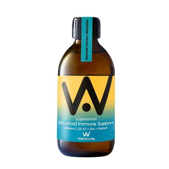 Well Actually Advanced Immune Support Tropical Zest 300ml