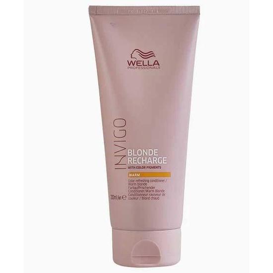 Wella Invigo Blonde Recharge Colour Refreshing Conditioner Warm 150ml