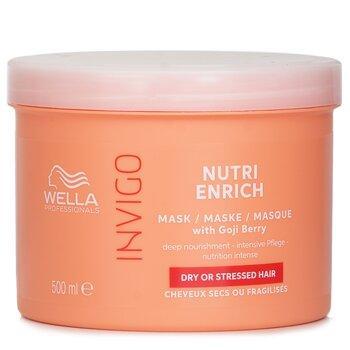Wella Invigo Nutri Enrich Mask With Goji Berry Dry Or Stressed Hair 500ml