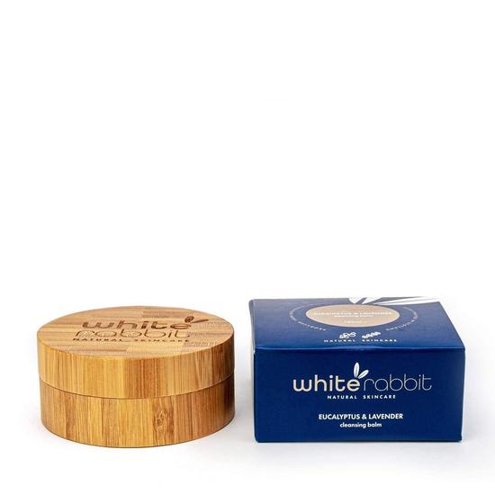 White Rabbit Skin Care Eucalyptus & Lavender Comforting Cleansing Balm 100ml / No Facecloth / Boxed