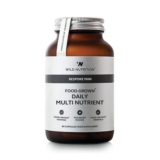 Wild Nutrition Bespoke Man Food-Grown Daily Multi Nutrient Vegicaps 60 Vegicaps