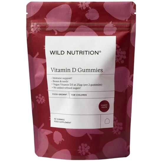 Wild Nutrition Children's Vitamin D Gummies 60 Gummies