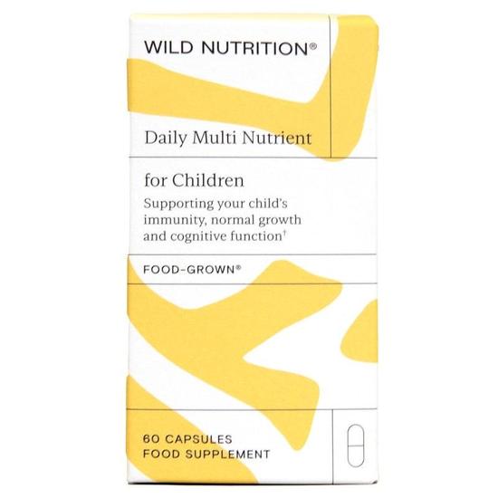 Wild Nutrition Daily Multi Nutrient For Children Capsules 60 Capsules