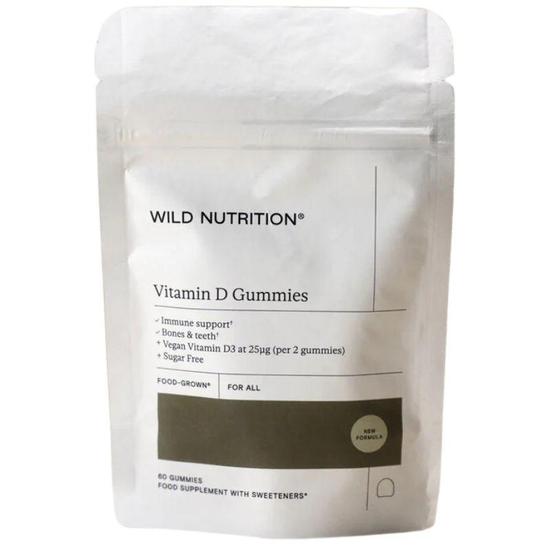 Wild Nutrition Food Grown Vitamin D Gummies 60 Gummies