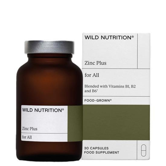 Wild Nutrition Food-Grown Zinc Plus Vegicaps