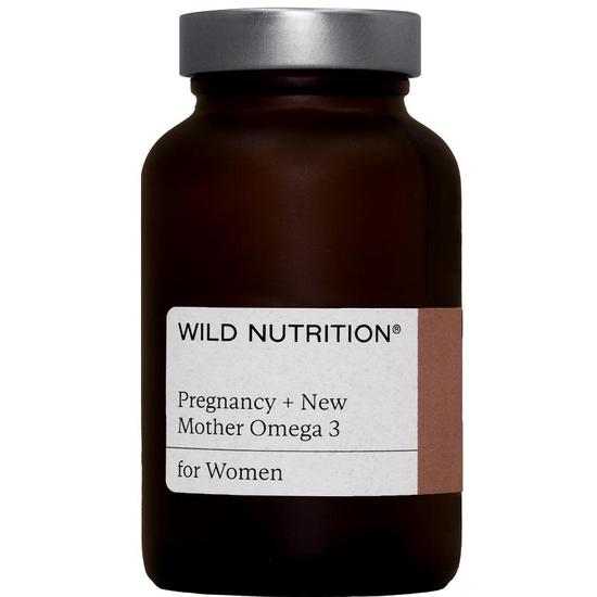 Wild Nutrition Pregnancy + New Mother Omega 3 Capsules 60 Capsules