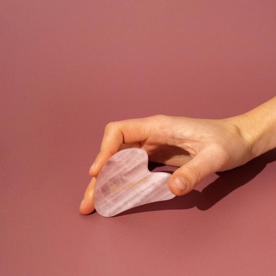 Wild Rising Imperfect Rose Quartz Gua Sha