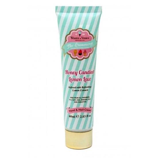 Winter in Venice Hand & Nail Cream The Creamery Honey Candied Lemon Lace 60ml