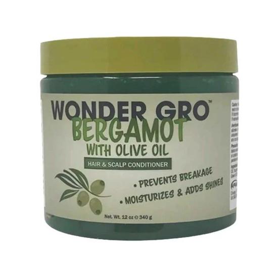 Wonder Gro Bergamot With Olive Oil Hair & Scalp Conditioner 340 g