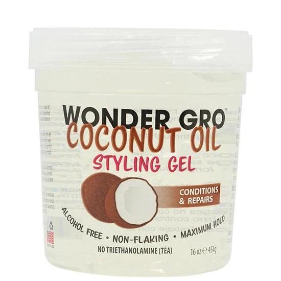 Wonder Gro Coconut Oil Styling Gel 454g