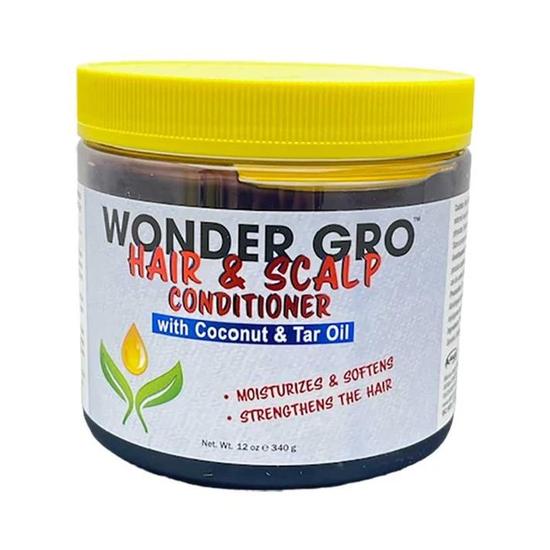 Wonder Gro Coconut & Tar Oil Hair & Scalp Conditioner 340 g