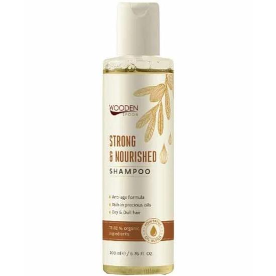 Wooden Spoon Strong & Nourished Shampoo 200ml