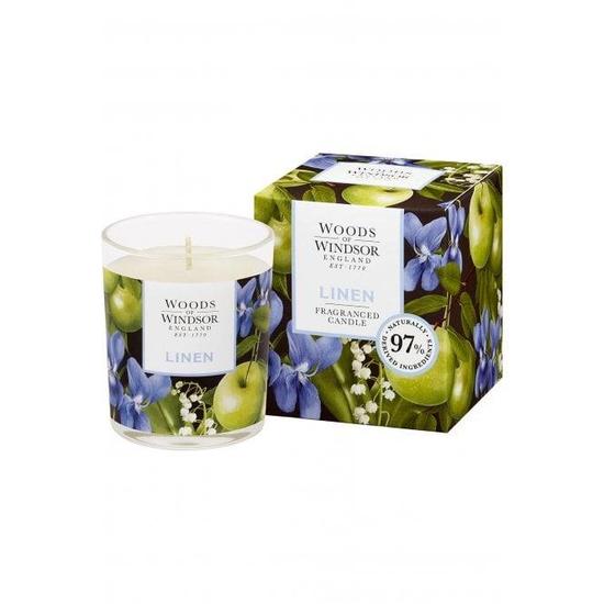 Woods of Windsor Fragranced Candle Linen 150g