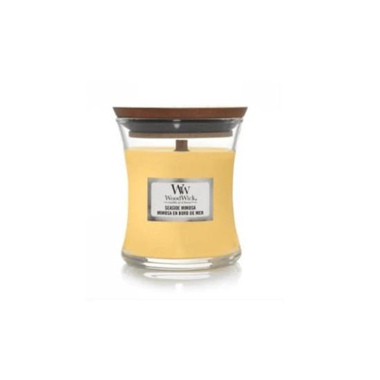 WoodWick Seaside Mimosa Mini Hourglass Candle 113g