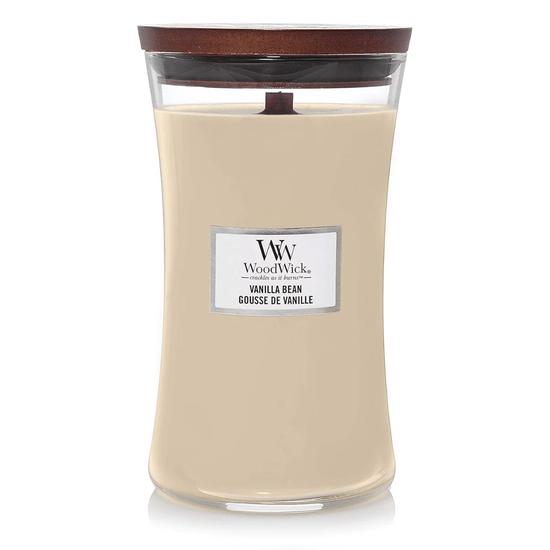 WoodWick Vanilla Bean Large Hourglass Candle