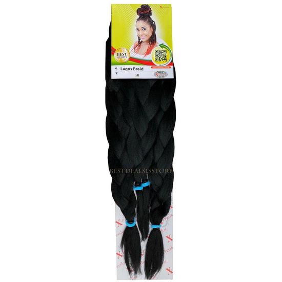 X Pression Synthetic Lagos Braid 1B