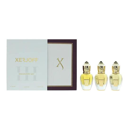 Xerjoff Discovery Set III Gift Set Eau De Parfum Naxos Alexandria II Golden Dallah