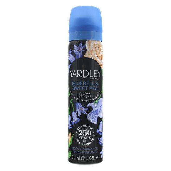 Yardley Bluebell & Sweetpea Body Spray 75ml