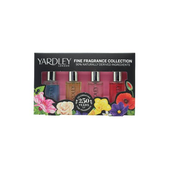 Yardley Fine Fragrance Collection Gift Set 10ml English Lavender Eau De Toilette + 10ml English Rose Eau De Toilette