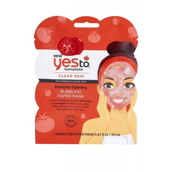 Yes To Tomatoes Blemish Fighting Bubble Paper Mask