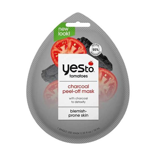 Yes To Tomatoes Blemish Prone Skin Charcoal Peel Off Mask 10ml
