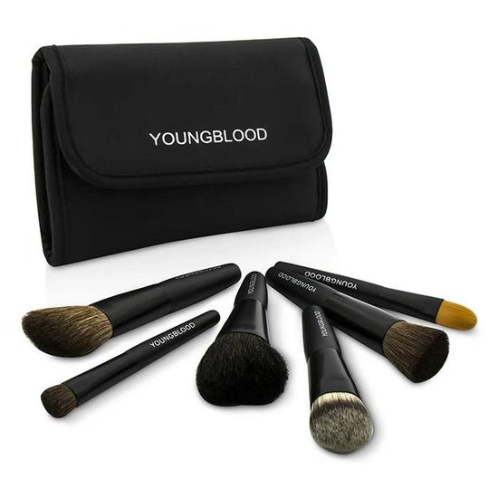 Youngblood Mineral Cosmetics Professional Mini 6pc Brush Set