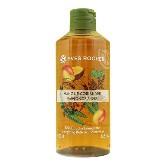 Yves Rocher Mango Coriander Energising Bath & Shower Gel 400ml