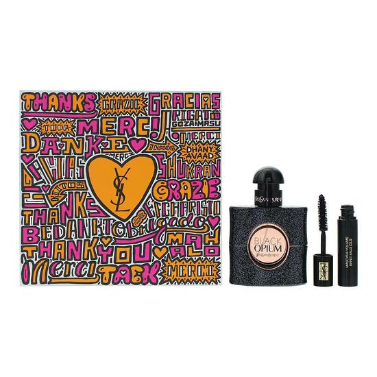 Yves Saint Laurent Black Opium 2 Piece Eau De Parfum Gift Set