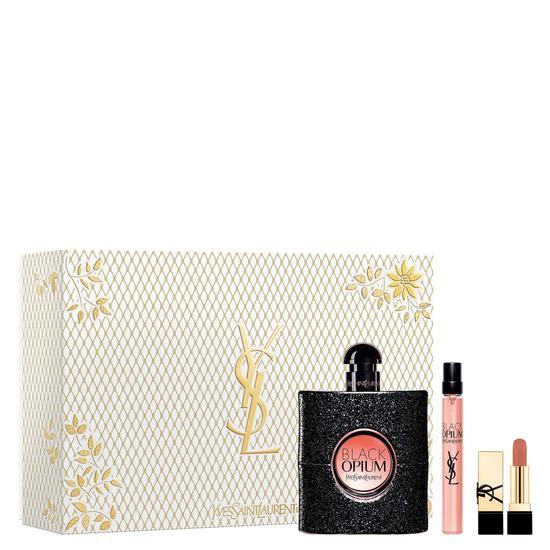 Yves Saint Laurent Black Opium Eau De Parfum Gift Set 90ml