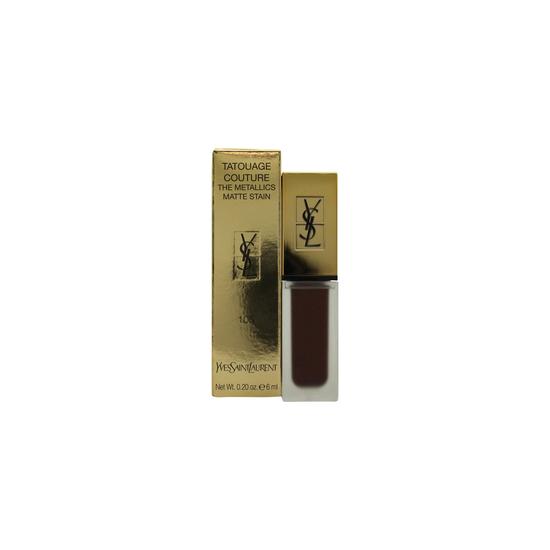 Yves Saint Laurent Tatouage Couture The Metallics Liquid Lipstick 105 Magnetic Prune