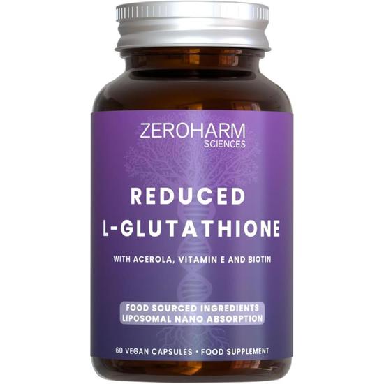 ZeroHarm Liposomal Reduced L-Glutathione 250mg Capsules 60 Capsules