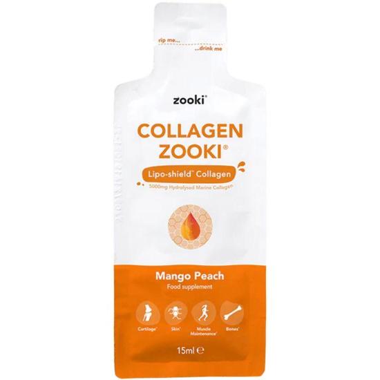 Zooki Liposomal Collagen Mango Peach Sachets 5 Sachets