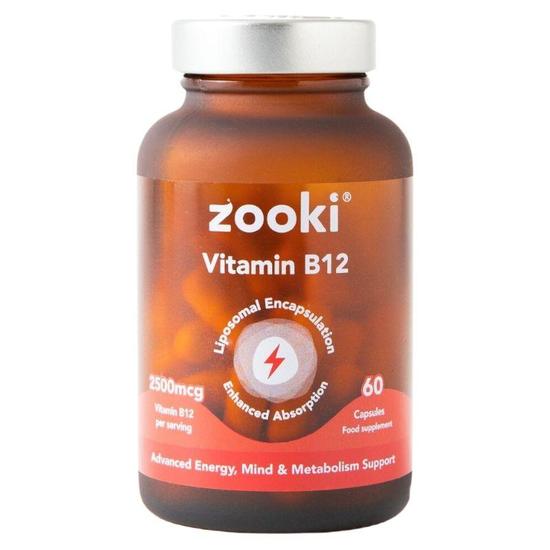 Zooki Liposomal Vitamin B12 Capsules 60 Capsules