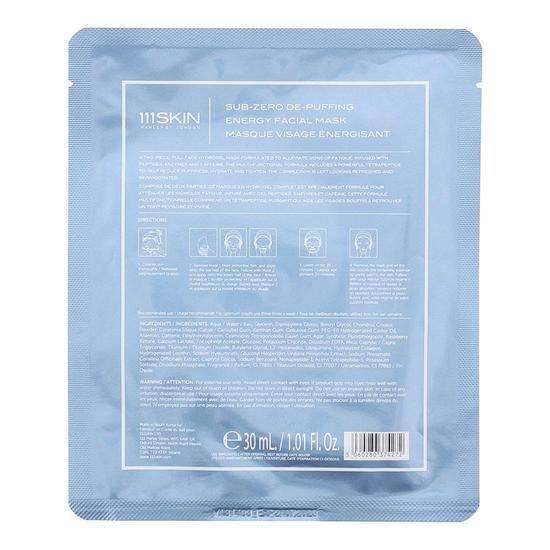 111SKIN Sub-Zero De-Puffing Facial Mask | Sales & Offers