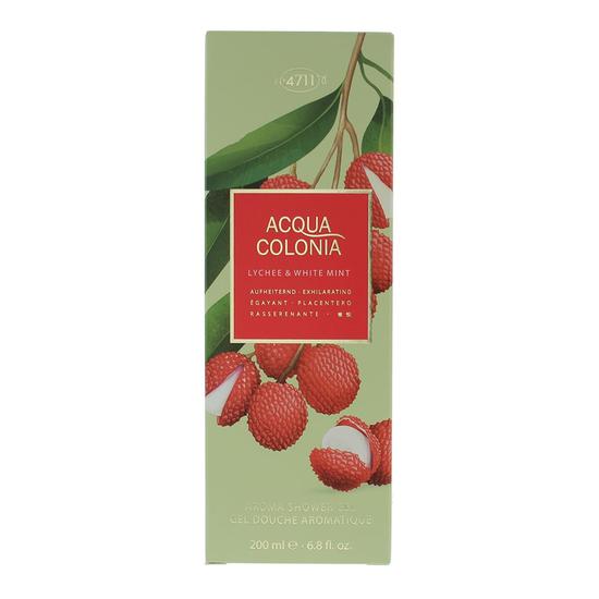 4711 Acqua Colonia Lychee & White Mint Shower Gel 200ml