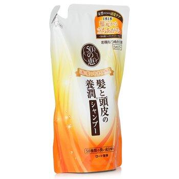 50 Megumi Ageing Hair Care Shampoo 330ml Refill