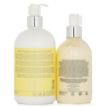 Acca Kappa Green Mandarin Gift Set 500ml Shower Gel + 300ml Body Lotion