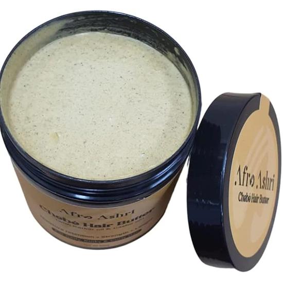 Afro Ashri Chebe Hair Growth Butter With Karkar Oil & Castor Oil 375g