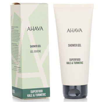AHAVA Superfood Kale & Turmeric Shower Gel 200ml
